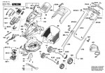 Bosch 3 600 H81 701 ROTAK 37 LI Lawnmower Spare Parts
